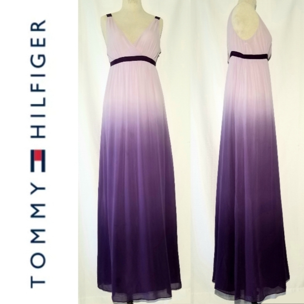 Tommy Hilfiger Collection Silk Ombre Maxi dress